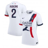 Paris Saint-Germain Achraf Hakimi #2 Bortatröja Kvinnor 2024-25 Korta ärmar